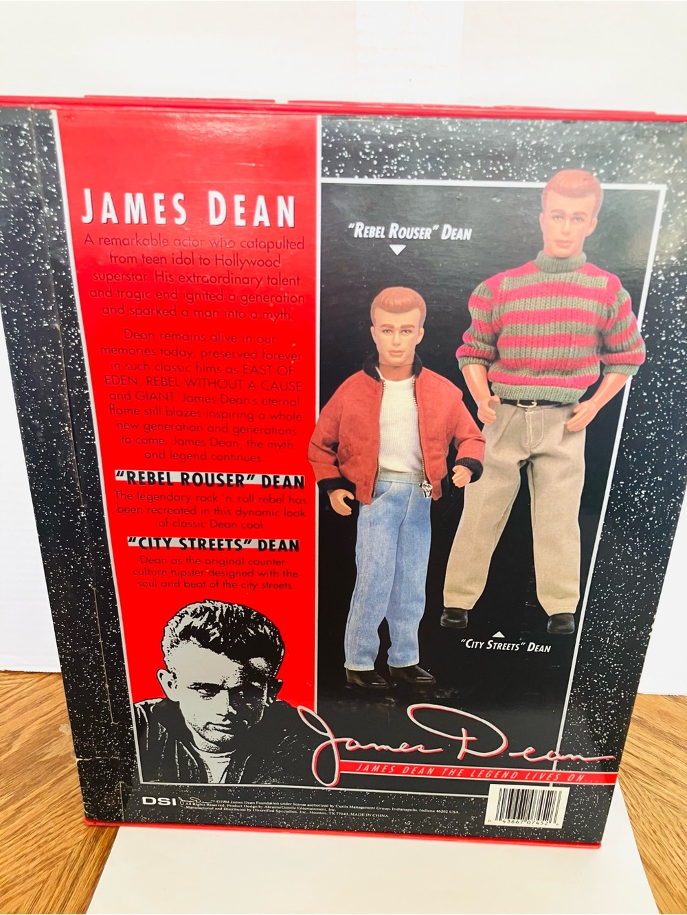 James Dean 1994 Rebel Rouser Fashion Doll New 07452 #1 In Series - Picture 8 of 10